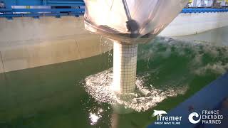 DIMPACT Project - Tests in Ifremer's wave flume