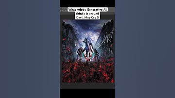 Photoshop Ai completes: Devil May Cry 5 Cover Art [Generative Fill]