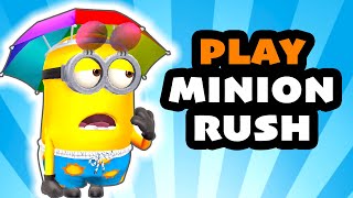 Minion Rush Running Game - Gameplay Walkthrough Part 55 -Beachgoer Funny Fails -Ios Android