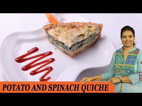 Potato And Spinach Quiche Mrs Vahchef-11-08-2015