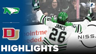 North Dakota vs Denver | NCAA College Hockey | Highlights - January 26, 2024