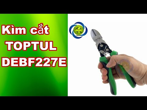 Kìm cắt Toptul DEBF227E dài 190mm 7 INCH- giá: 445k || Dụng cụ cơ khí Thanh Trúc Kìm cắt Toptul DEBF227E dài 190mm 7 INCH- giá: 445k || Dụng cụ cơ khí Thanh Trúc