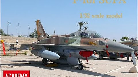 ACADEMY 1/32 F-16I SUFA  Part.1