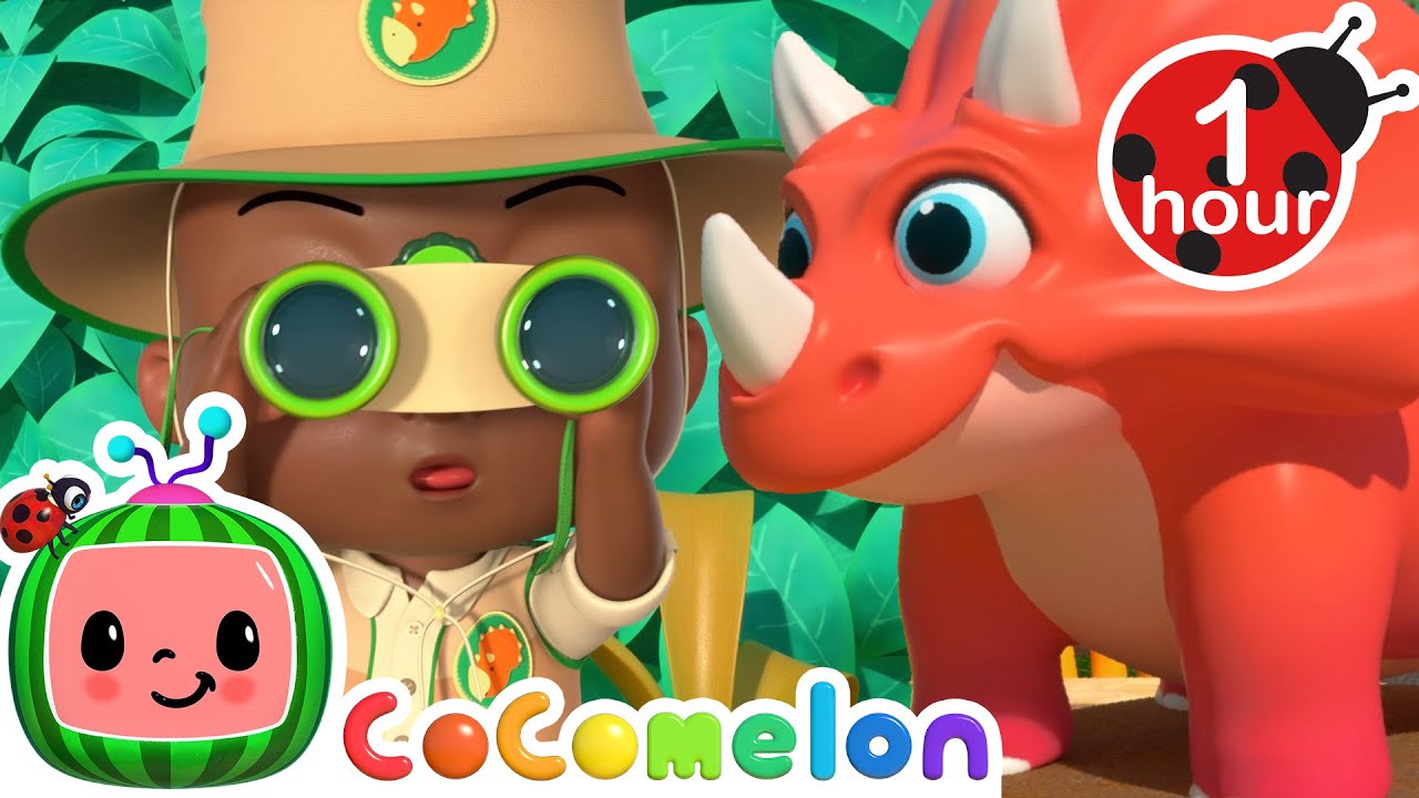 Dinoland Safari Guide 🦖 CoComelon - Cody Time | Nursery Rhymes and Kids ...