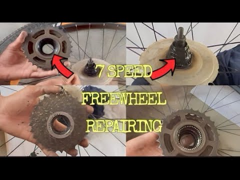 How to Fix Cycle Freewheel || Pedals turn, but cycle doesn’t move ...
