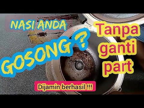 Cara Memperbaiki Magic Com "Nasi Gosong / Tidak Matang by Pak Minto