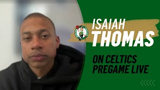 EXCLUSIVE: Isaiah Thomas joins Pregame Live ahead of Celtics-Cavs Game 4