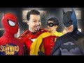 SPIDER-MAN & IRON MAN vs BATMAN & ROBIN - Switching Sidekicks - The Sean Ward Show