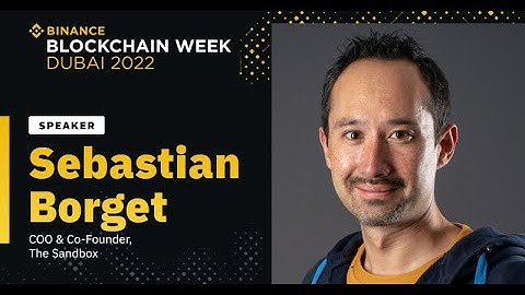 Keynote Speaker Sandbox Co-founder and COO Sebastien Borget