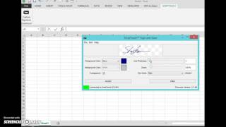 Simple Signature Capture in Excel screenshot 3