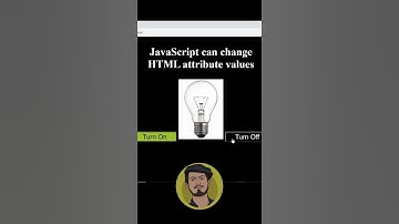 #shorts JavaScript: JavaScript can change the value of html attributes|  Basic program in JS.