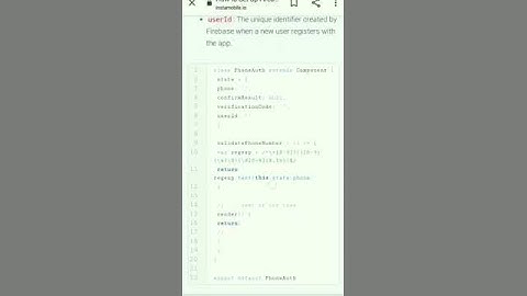 React Native Firebase OTP Verification #shorts