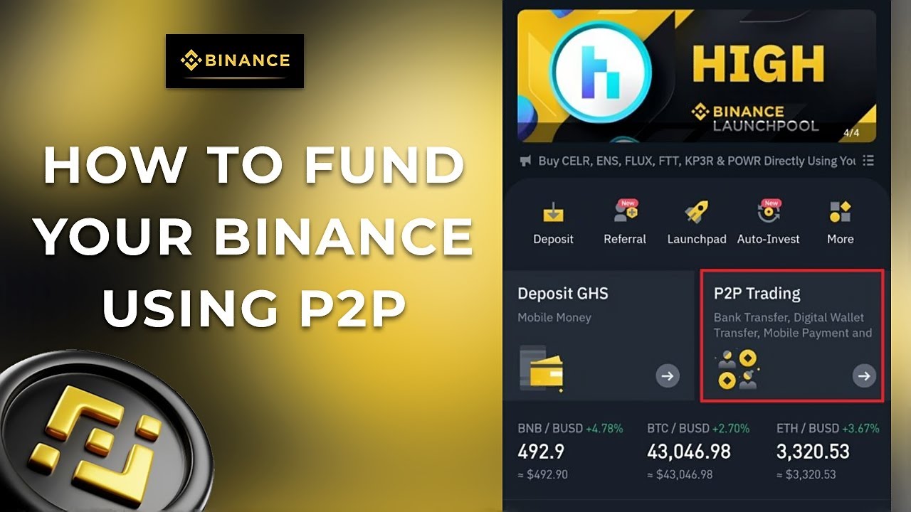 How to fund your Binance using P2P to buy cryptocurrencies (Tutorial) # ...