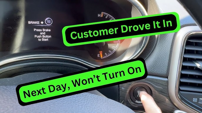 Jeep Cherokee Won't Start Push Button: Quick Fixes