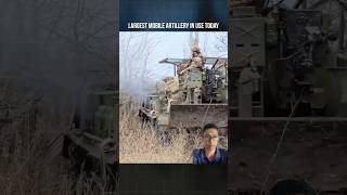 Largest mobile Artillery use today ! #military #army #history #ww2 #viralvideo #subscribe #tiktok