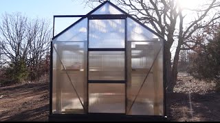 Harbor Freight Greenhouse 6x8 | Will it survive the storm?