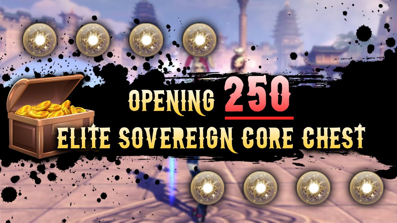 [BnS] Opening 250 Elite Sovereign Core Chests