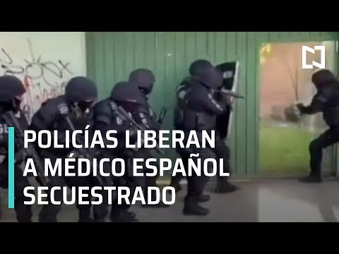 Policías de Investigación liberan a médico español secuestrado en Lindavista - Las Noticias