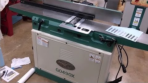 Jointer Setup P1: Intro and Belt Adjustment