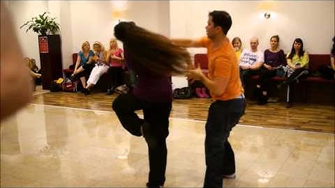 Zouk Workshop, Marcelo Estilo with Erica Vaz, Tania Onca, 2nd Int.ZOUK AUSTRIA Congress