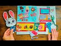 I created GROCERY MART Book for Judy Hopps from Zootopia | Paper DIY Tutorial