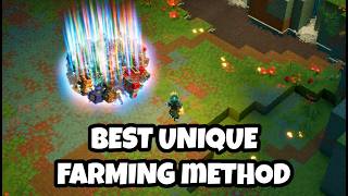 BEST Unique Farming Method Broken Minecraft Dungeons 2
