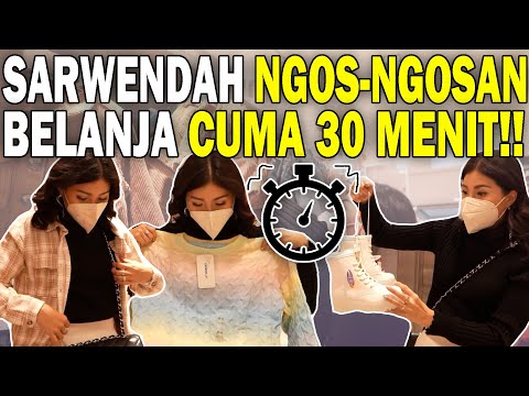 The Onsu Family - Cuma punya waktu 30 menit, begini aksi Sarwendah belanja di Turki