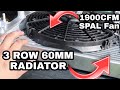 Honda 3 Row 60MM Radiator Install