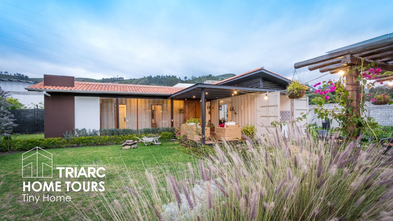 HOME TOURS Casa Campestre con Containers TINY HOME