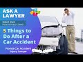 5 Things To Do After A Car Accident | Florida Car Accident Lawyer