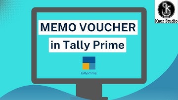 Memo Voucher in Tally Prime Hindi | Use of Memorandum Voucher