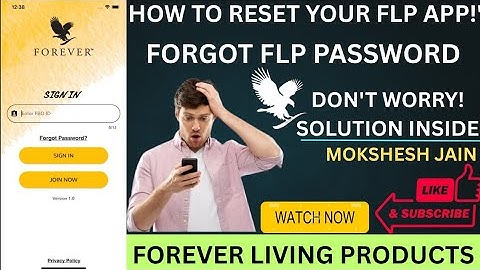 how to reset password in my forever india app | how to change password in my forever app |#forever 