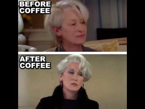  Before  and After coffee  YouTube