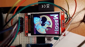 H0 Werbetafel mit Arduino und TFT SPI Display