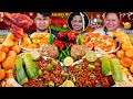 Fast Eating Challenge with Makeup Punishment ๐