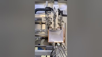Lock bottom box folding machine #selflockingbottomboxfoldingmachine #automaticboxfoldingmachine