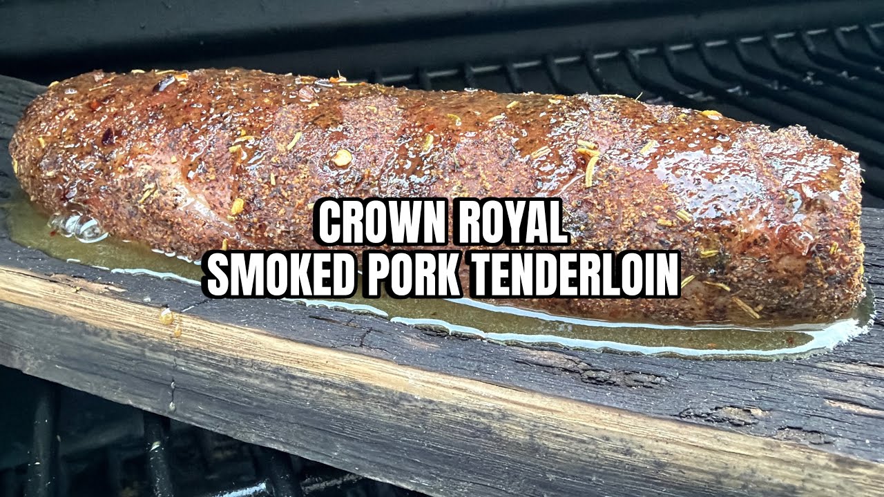 Whisky Barrel Plank Smoked Pork Tenderloin — watch on YouTube