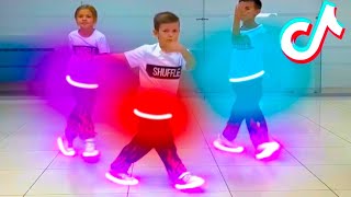 TUZELITY SHUFFLE DANCE ⭐️ NEON MDOE ⭐️ LITTLE BOY DANCING ASTRANOMIA & SIMPAPA #6