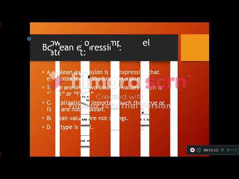 selection structure and boolean expression in python - YouTube