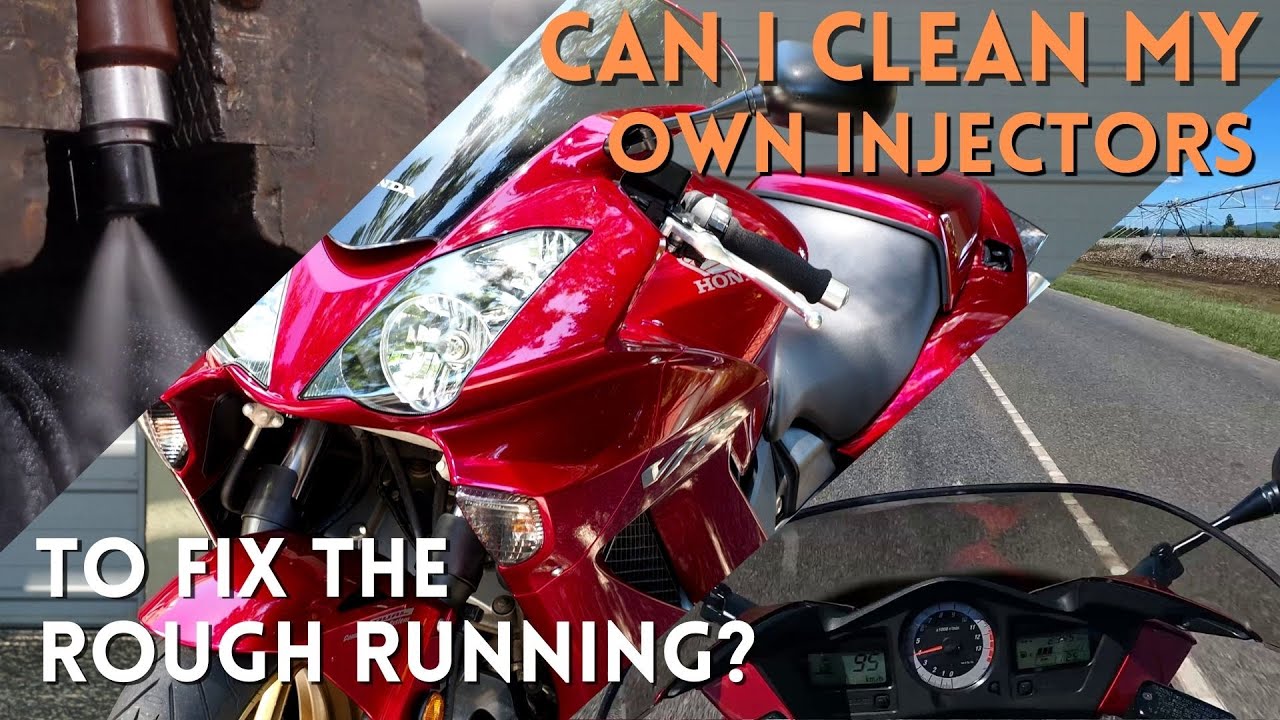 DIY Cleaning the VFR800's Fuel Injectors