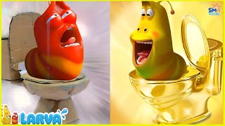 LARVA Season 2 Episode 74 ~ 179 🍟 New Version Larva 2023 | Cartoons  🥟 Hilarious Cartoon Compilation