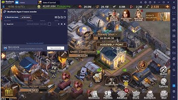 SoS: Aliance healing during some events using macro in Bluestacks