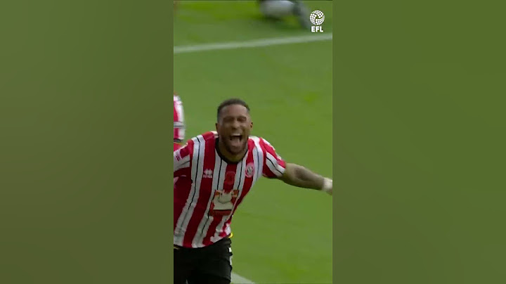 ⚔️ The goal that secured the bragging rights for @sheffieldunited! #EFL