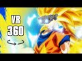 VR 360° - Goku Super Saiyan 3 Transformation