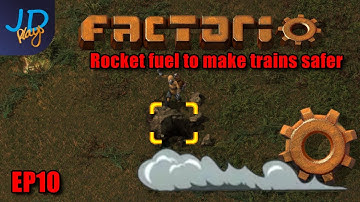Ep10 Rocket fuel Makes Trains Safer Right? | Factorio 0.17 Speedrun Any%