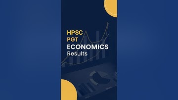 HPSC PGT ECONOMICS RESULT । hpsc pgt eco final result declared #hpsc #hpscpgtexam #exam#pgteconomics