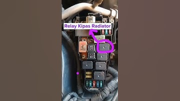 Lokasi Relay Kipas Radiator Honda Jazz Gd3 #shorts