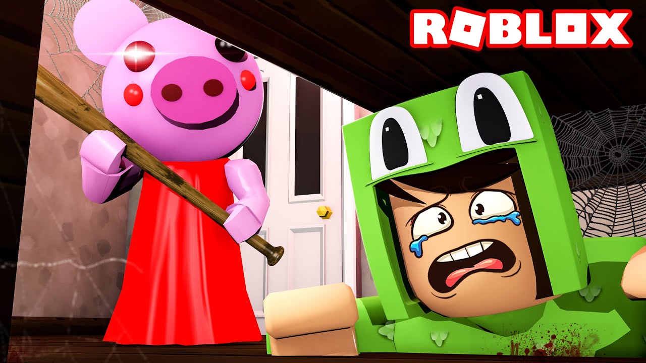Piggy Hunts Us Down Roblox Youtube - little lizard playing roblox