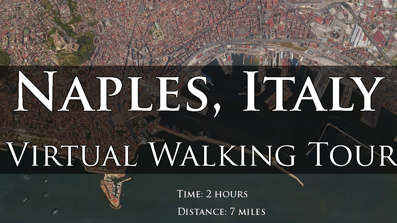 Naples, Italia | Mercato di Fish | Tour a Piedi 4K