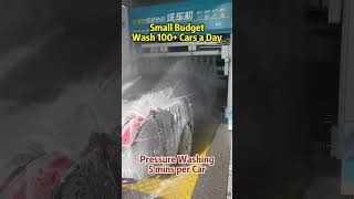 High Efficiency And High Cleaning Capacity#Carwash #Touchlesscarwash #Autocarwash #Carcleaning